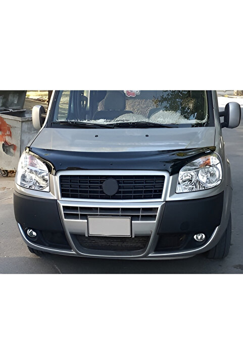 BRSPLAST Fiat Doblo Uyumlu 2006-2010 Abs Piano Black Kaput Rüzgarlığı