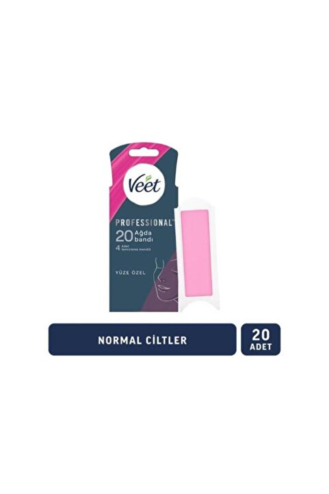 Veet Sir Ağda Bantları Professional Yüze Özel 20 li
