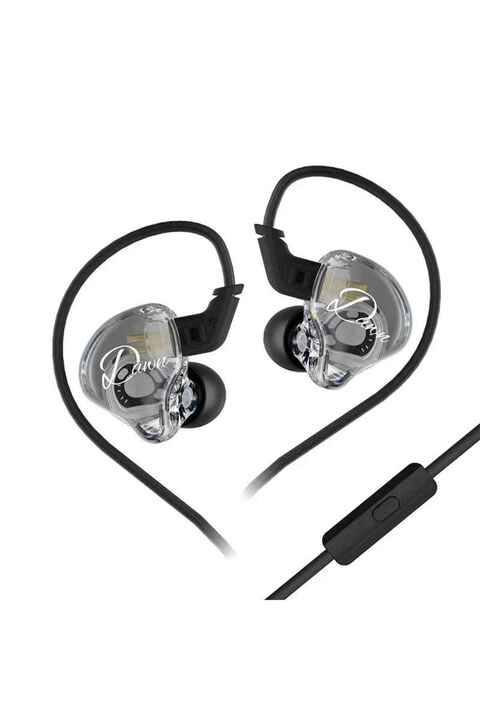 sipariş vakti Kz Dawn Iem Kulakiçi Kablolu Kulaklık Basshead Mikrofonlu