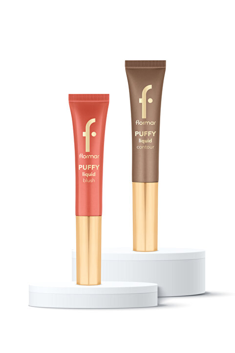 Flormar Puffy Sünger Aplikatörlü 2'li Likit Kontür & Allık Seti