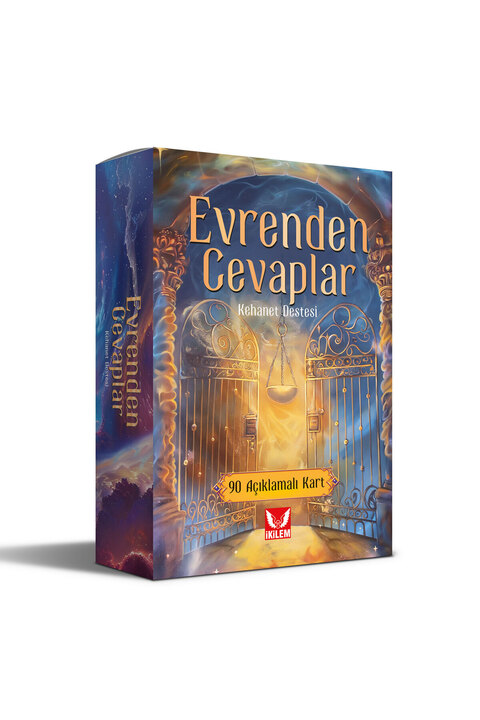 İkilem Yayınevi Evrenden Cevaplar Tarot Kehanet Destesi / 90 Açıklamalı Evet Hayır Belki Kartı