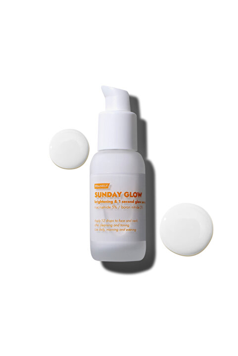FRANKLY Sunday Glow %5 Niacinamide Içeren Cilt Tonu Eşitleyici, Aydınlatıcı Ve Leke Karşıtı Serum 37ml