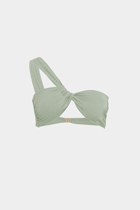 Açelya Okcu Premium Tek Omuz JUNO Slim Fit Kadın Bikini Üstü