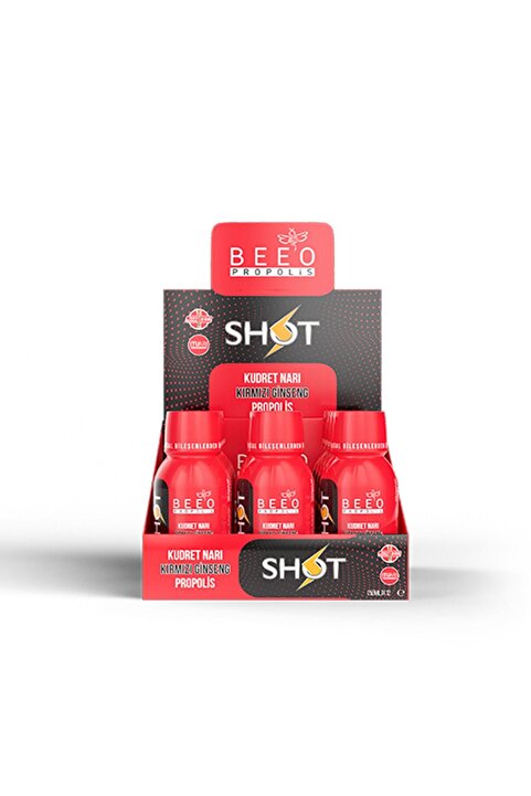 Beeo Shot Propolis Kudret Narı Ginseng Kırmızı 12'li Fiyatı, Yorumları - Trendyol