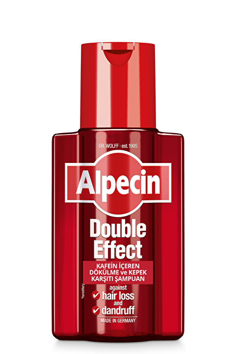 Alpecin Double Effect Kafeinli Dökülme ve Kepek Karşıtı Şampuan 200 ml