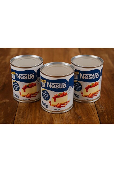 Nestle şekerli yoğunlaştırılmış süt 370 g * 3 ADET