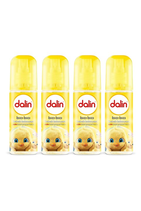 Dalin Bebek Kolonyası Bıcı Bıcı Kokusu 150 ml x 4 Adet