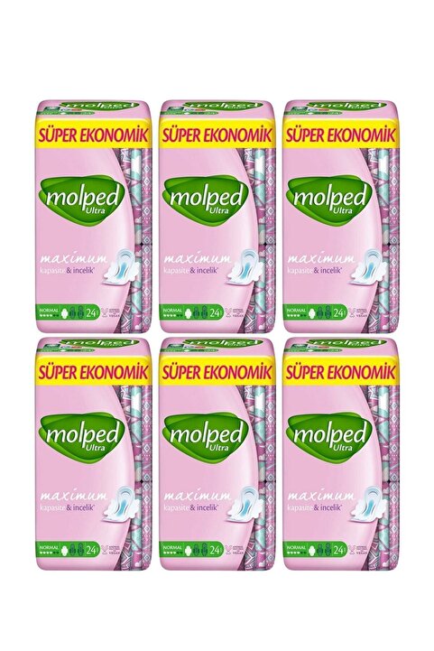 Molped Ultra Süper Ekonomik 24'lü Normal X 6 Paket