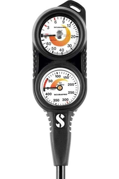 Scubapro 2'li Konsol 400 bar P. GEYC + 70mt