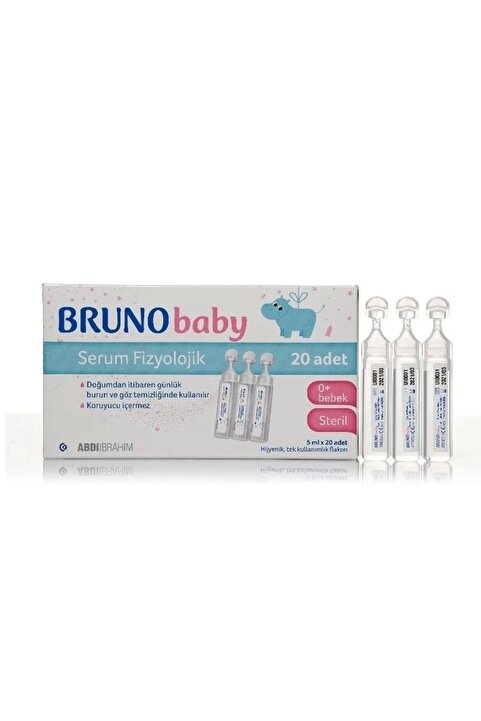 Bruno Baby Serum Fizyolojik 5 ml x 20 Flakon