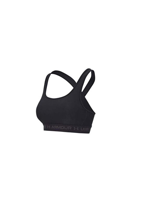 Under Armour Crossback Mid Bra 1361034-001 Siyah Sporcu Sütyeni