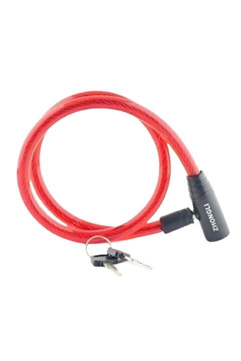 ÇINARHANMOTOR Dmax 12x800 Mm Anahtarlı Kilit (Kırmızı-Siyah-Mavi Renk)