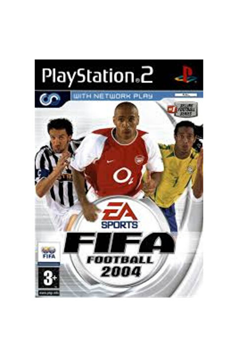 Tigdes 🎮 FIFA 2004 PS2 Oyunu | Resimli DVD | Kutusuz Resimli | Sadece Çipli Cihazlarda Çalışır