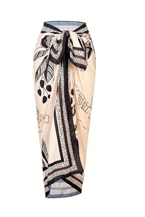 SAILOR moda Hawaii 3 Pareo İç Göstermez