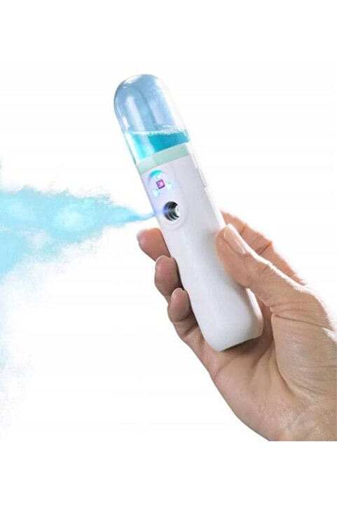 GBMOTION 2’si 1 Arada Taşınabilir Dezenfektan Sprey & UV Işık – Şarjlı El Tipi Nano Mist & Koku Difü