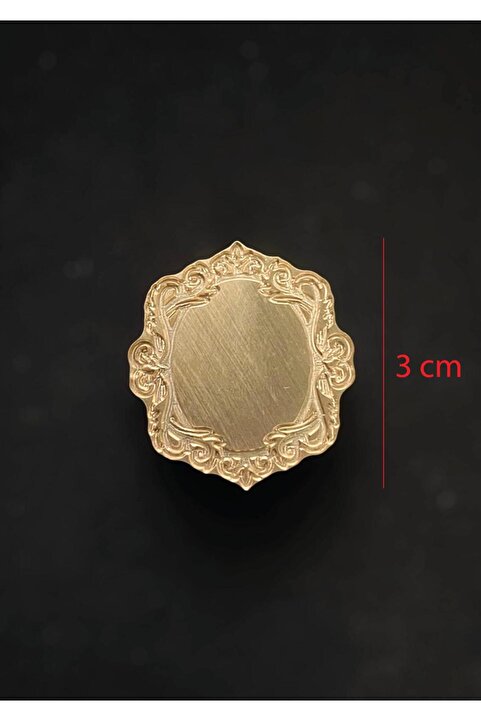 İzMühür Çerçeveli Mum Mühür Damgası/ Vintage Frame Wax Seals - 6