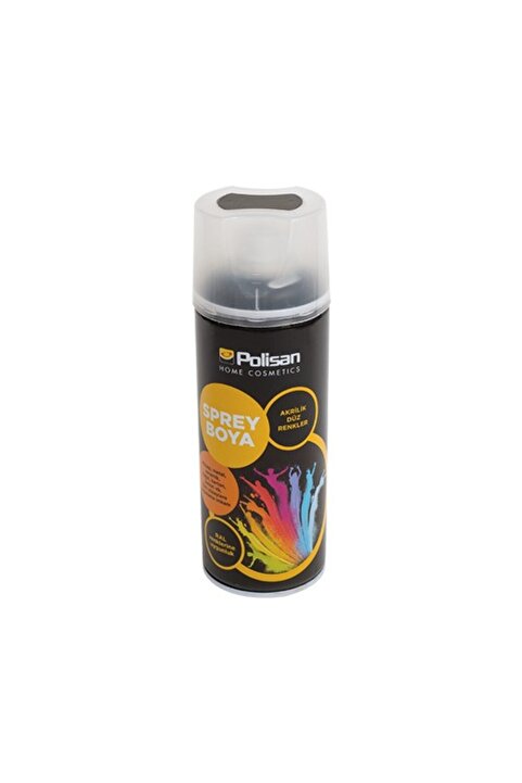 Polisan Akrilik -Sprey Boya -Mat -Beyaz 400ML.-RAL-9016-POLİSAN