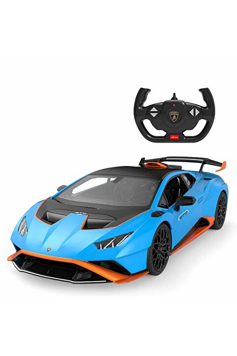 Sunman 1:14 Lamborghini Huracan STO Işıklı Uzaktan Kumandalı Araba - Mavi