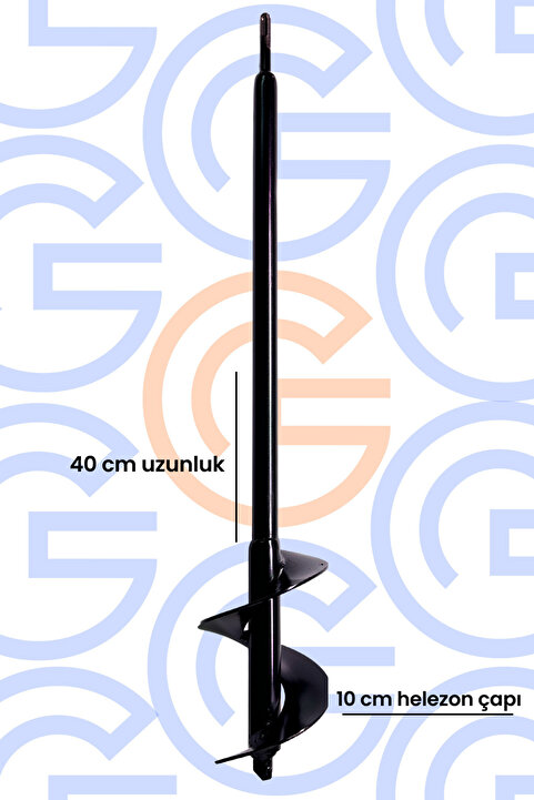 Asgüzel Hilti Uyumlu Toprak Burgu 40x10