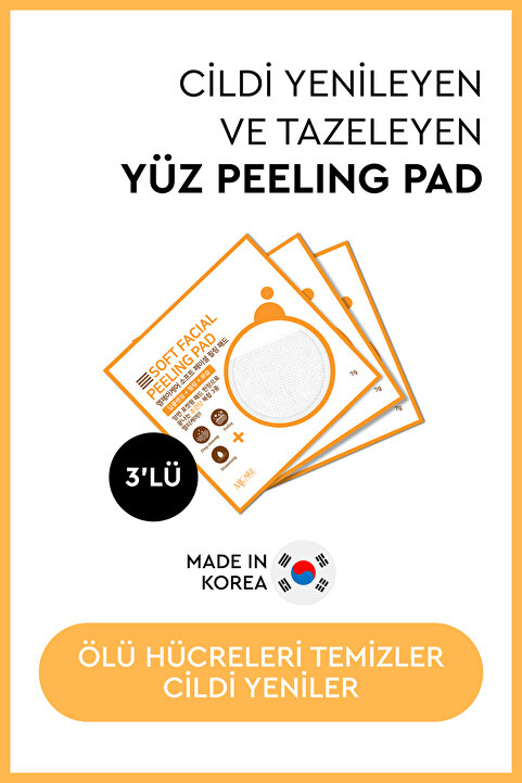 Mjcare Face Peeling Pad 3'lü