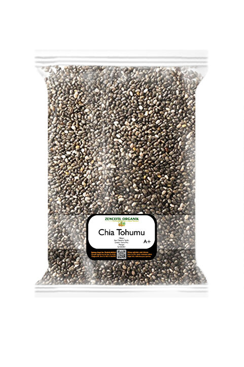Zencefil Organik Chia Tohumu 500 Gr. Taze Kaliteli Ürün Çiya Tohumu 0,5 Kg. Paraguay'dan Ithal