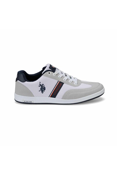 U.S. Polo Assn. U.S Polo Assn. 101324801 Kares 1FX Erkek Beyaz Tekstil Günlük Sne