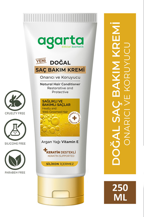 Agarta Doğal Güçlü Bakım Saç Güzelleştirici Krem 250 Ml