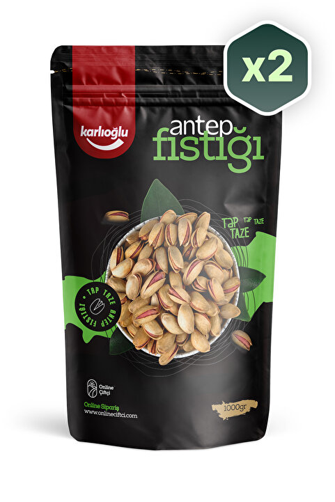 Karlıoğlu Kavrulmuş Antep Fıstığı 2 x 1 Kg