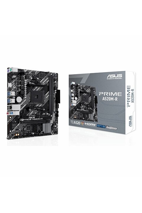 ASUS Prime A520M-R DDR4 (5100MHz)OC M.2 HDMI PCIe 3.0 AM4 mATX Anakart