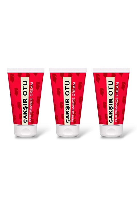 Zenvia Store Çakşır Otu Erkeklere Özel Sertleştîrîcilim Ve Gecikmeye Yardımcı Krem 50 ML X 3 Adet