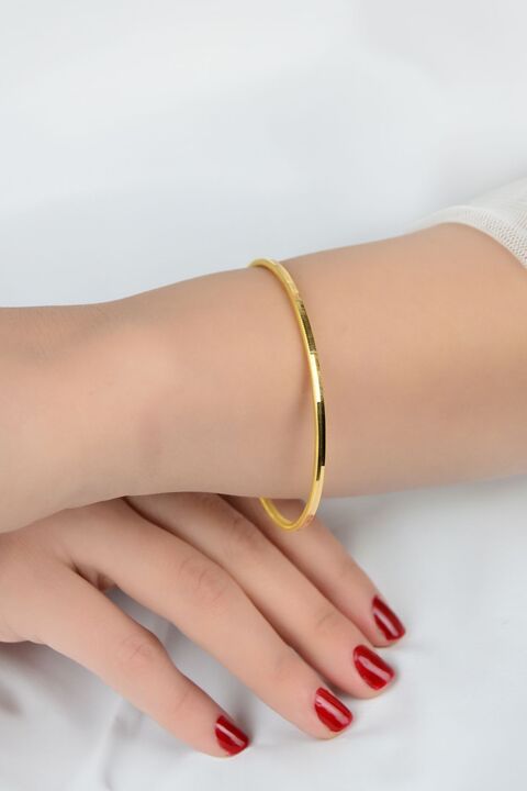 kuyumcu nurettin 9 gr (GRAM) Oluklu Ajda Bilezik Işçiliksiz 22 Ayar Altın (5.4-5.6-5.8-6.0-6.2-6.4-6.6-6.8-7.0)