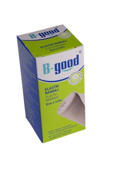B-GOOD Elastik Bandaj 8 cm x 3.5 m