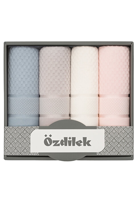 Özdilek Parlak 4'lü Kutulu El-Yüz Havlusu