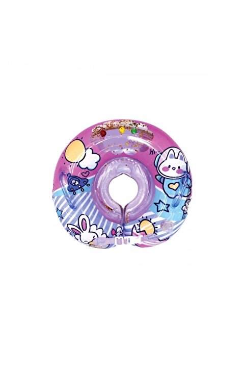 Bestway Bebek Boyun Simidi 3 Renkli Boyunluk 40 Cm Havuz Simidi pembe renk
