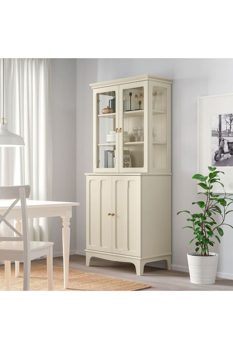 IKEA Vitrin, Derinlik: 49 cm  Yükseklik: 199 cm Genişlik: 86 cm
