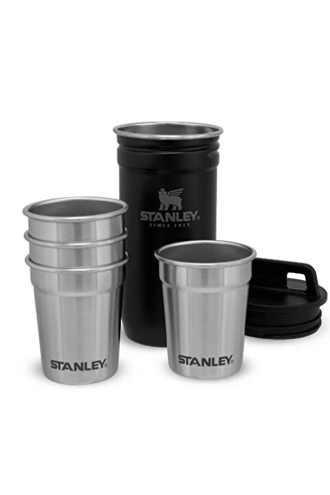 Stanley Adventure Nesting Shot Bardak Seti Siyah