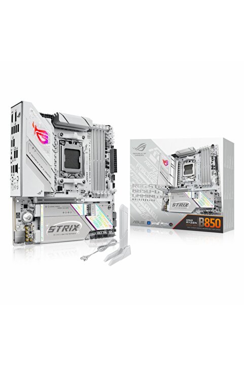ASUS ROG Strix B850-G Gaming WiFi DDR5 (8000MHz)OC M.2 HDMI/DP/USB-C PCIe 5.0 AM5 mATX Anakart