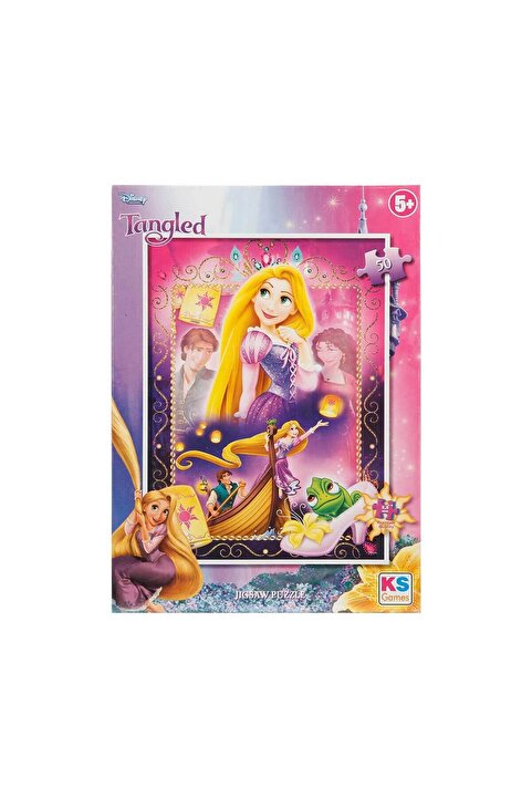 Ks Games 50 Parça Puzzle: Disney Princess - Rapunzel