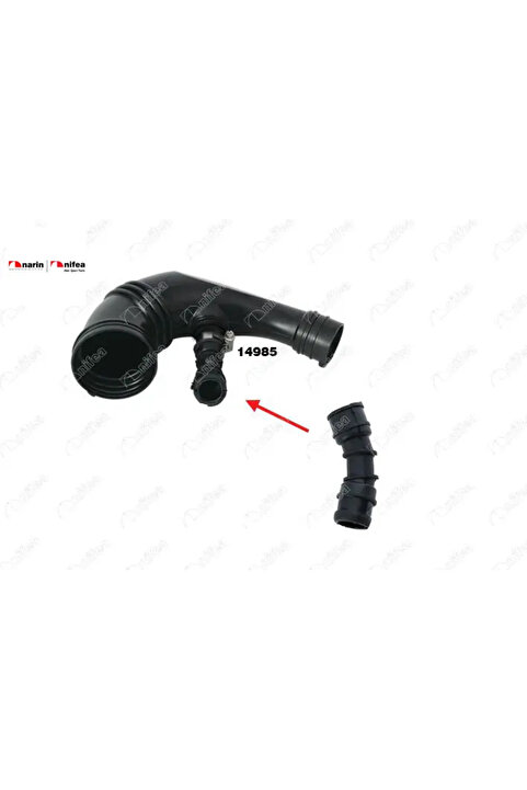 nifea Turbo Borusu Hortumu Doblo 1.3 Multijet 51848880 LANCIA, FIAT 14945