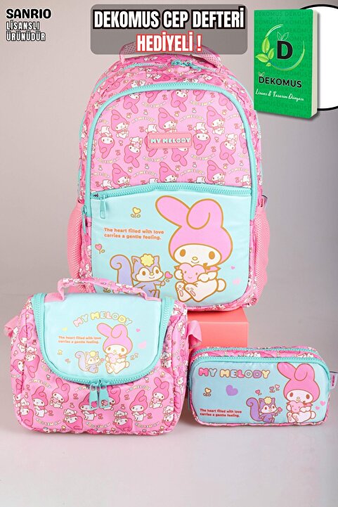 MY MELODY DEKOMUS İLE YENİ SEZON LİSANSLI MY MELODY&BEST FRIENDS "MELOPINK KOLEKSİYONU" OKUL,KALEM VE TERMOSLU