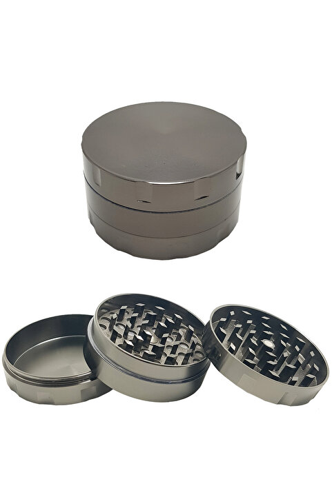 Falconetti Gri 55 mm. Tütün Baharat Herbal Öğütücüsü Parçalayıcı rb88gr