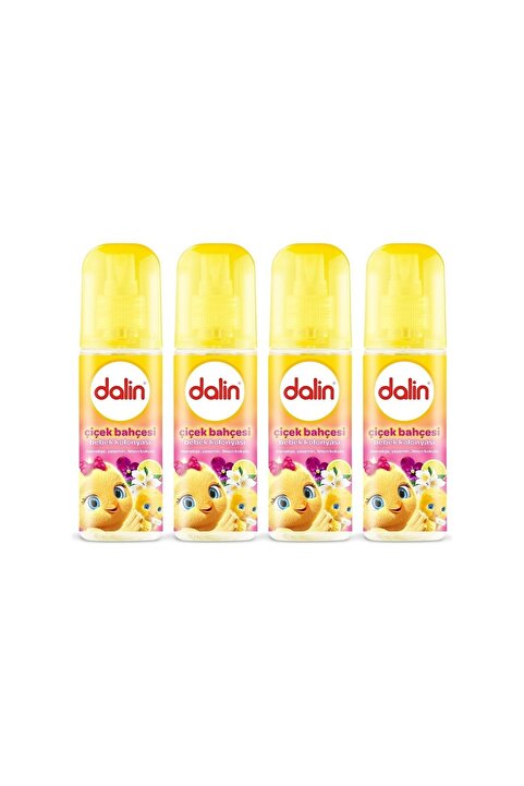 Dalin Bebe Kolonyası 150 Ml Çiçek Bahçesi x4 Adet