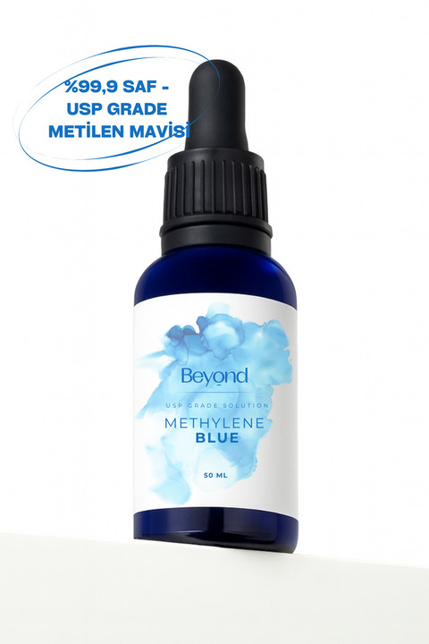 Beyond Handmade Beyond™ Metilen Mavisi %0,5 - USP Grade %99.9 Saf - 50 ML