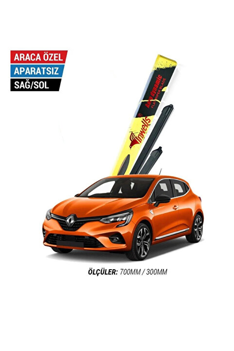 Inwells Clio 5 Uyumlu Muz Silecek Takımı (2020-2025)