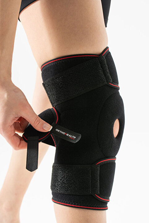 orthohealthmedical Patella Ligament Destekli Dizlik Menüsküs, Kas, Eklem, Kronik Ağrılar Sporcu Koruma (STANDART) Jel Hediyeli