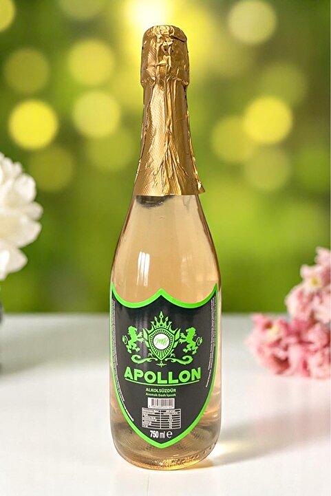 Bohhem MB Apollon Sade Alkolsüz Şampanya Sade Elma Aromalı içecek