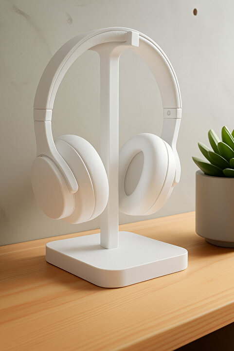 Chamelon Studio Modern Tasarımlı 3D Baskı Kulaklık Standı