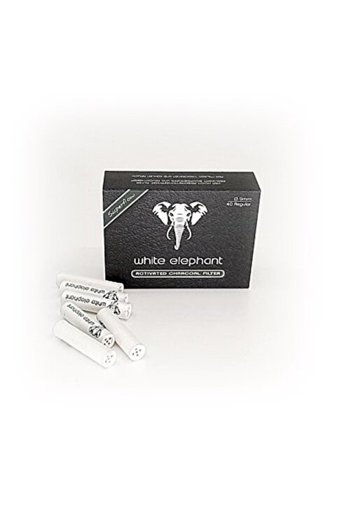 White Elephant WhiteElephant Aktifkarbon Filtre 9mm 40lı