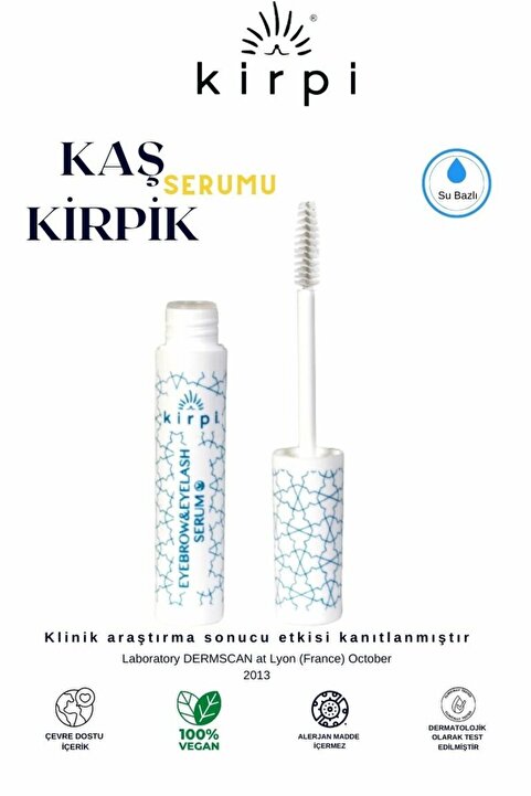 Kirpi Kaş & Kirpik Güçlendirici Bakım Serum 12 ml