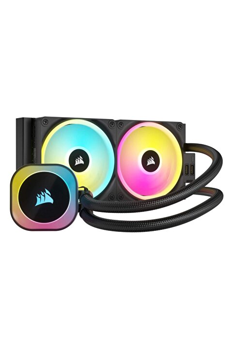 Corsair iCUE Link H100i ARGB 240mm AM5/1851P Siyah İşlemci Sıvı Soğutucu